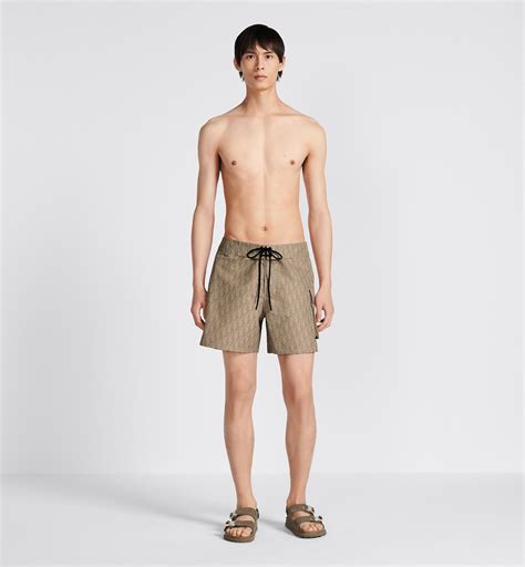 dior mens swim trunks|Dior oblique bikini.